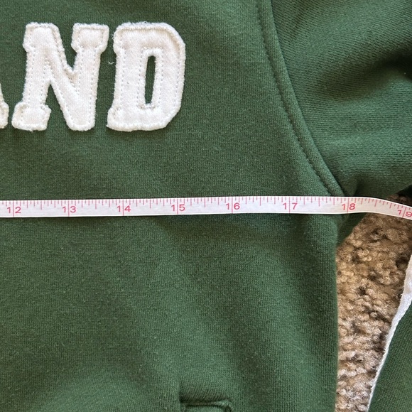 Green Ireland Zip Up Hoodie - Picture 8 of 9